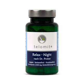telomit® Relax · Night - Capsules according to Dr. Probst