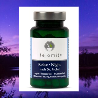telomit® Relax · Noche - Cápsulas según el Dr. Probst