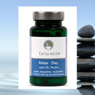 telomit Relax  Day - Capsules according to Dr. Probst