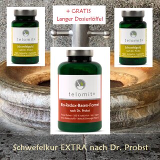 SAVING - "EXTRA Sulfur Cure" - you save 10 € - with FREE dosing spoon