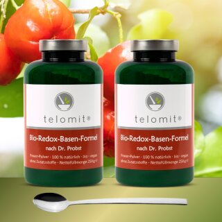 telomit® Bio-Redox Base Formula - 2 tins - you save 5 EUR