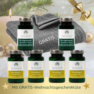 Geschenk-Set "Golden Spa" Nr.  2 - Sie sparen 30 € - mit GRATIS Duschhandtuch + GRATIS-Weihnachtstüte