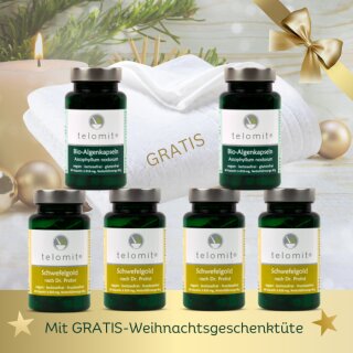 Geschenk-Set "Golden Spa" Nr. 1 - Sie sparen 30 € - mit GRATIS Duschhandtuch + GRATIS-Weihnachtstüte