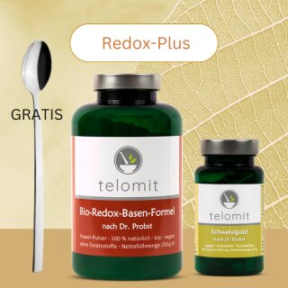 SPAREN "Redox-Plus"- Sie sparen 6 € - mit GRATIS Dosierlöffel