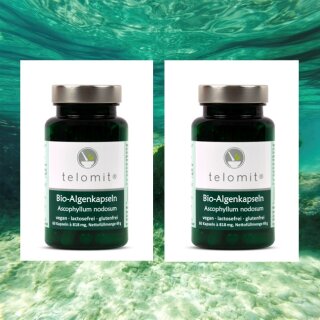 telomit® organic algae capsules - 2 packs - You save 5 &euro;