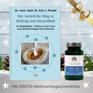 Geschenk-Set "Naturgesund - Praxistipps" - Nr. 1 - mit GRATIS-Weihnachtstüte