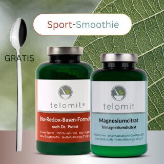 SPAREN "Sport-Smoothie" - Sie sparen 4 €  - mit GRATIS Dosierlöffel