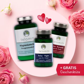 Muttertag - GESCHENK-SET  "RelaxPower" - mit GRATIS Geschenktüte + 5  € gespart!
