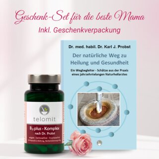 GESCHENK für Mama "Bleib vital" - mit GRATIS Geschenktüte