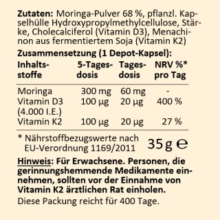telomit D3K2plus-Formel nach Dr. Probst