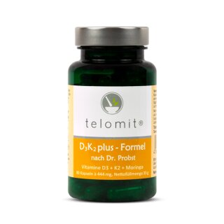 telomit® D3K2plus - Formula according to Dr. Probst  