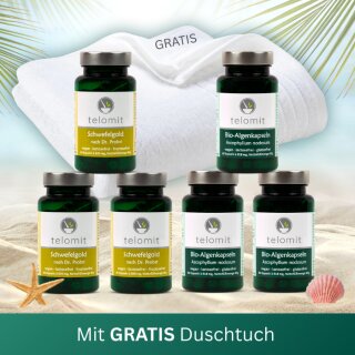 SOMMER-AKTION: Meer Fitness + 1 GRATIS-Duschtuch WEISS