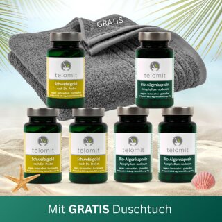 SOMMER-AKTION: Meer Fitness + 1 GRATIS-Duschtuch ANTHRAZIT