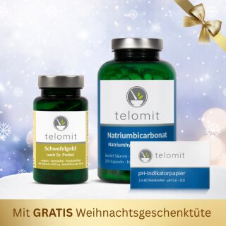 Geschenk-Set "Eh-pH-Balance" - Sie sparen 9,95 € - mit GRATIS Indikator-Papier & mit GRATIS -Weihnachtstüte