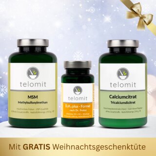 Geschenk-Set "KnochenStark" -  Sie sparen 3 € - GRATIS-Weihnachtstüte