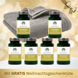 Geschenk-Set "Goldene Harmonie" Nr. 3 - Sie sparen 30 € - mit GRATIS Duschhandtuch STEIN + GRATIS-Weihnachtstüte