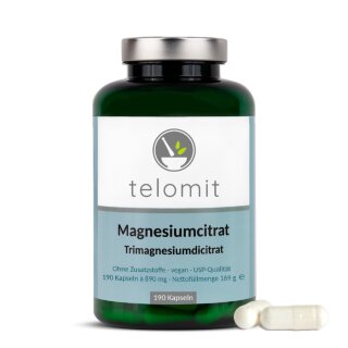telomit® Cápsulas de Citrato de Magnesio