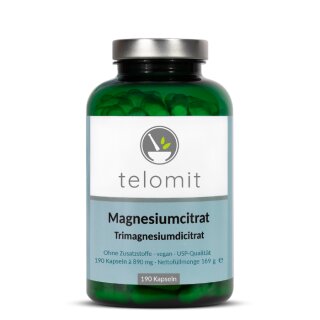 telomit® Magnesiumcitrat-Kapseln