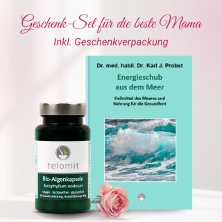 GESCHENK für Mama "Bleib fit" - mit GRATIS Geschenktüte