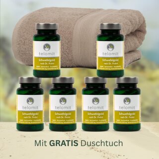 SOMMER-AKTION: SchwefelKur + 1 GRATIS-Duschtuch SAND