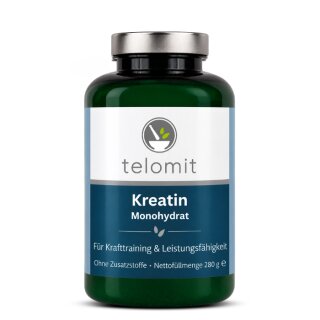 telomit® Kreatin-Monohydrat - Pulver 280 g