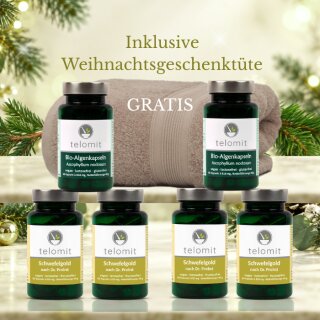 Geschenk-Set "Golden Spa" Nr. 2 - Sie sparen 30 € - mit GRATIS Duschhandtuch SAND + GRATIS-Weihnachtstüte