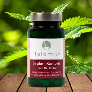telomit B12plus - Complejo segn el Dr. Probst
