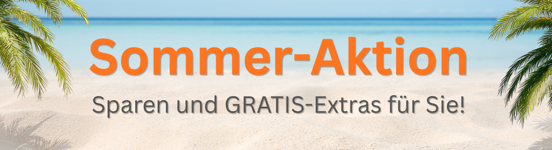 Sommeraktion – Sparangebote für Ihre Gesundheit